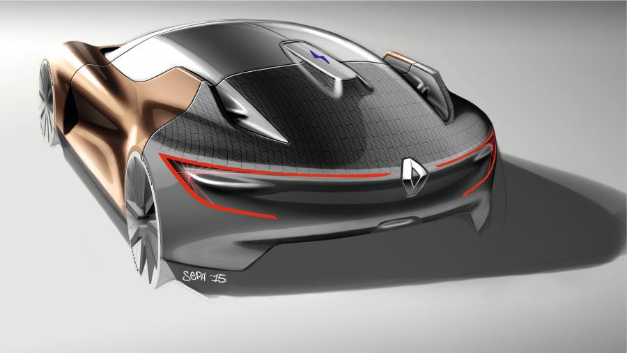Эскиз Renault Symbioz 2017 года  (фото 118 из 270)